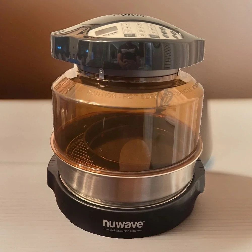 NuWave Infrared Oven Pro Plus 20602 w/Extender Ring Kit Power Dome New No Box
